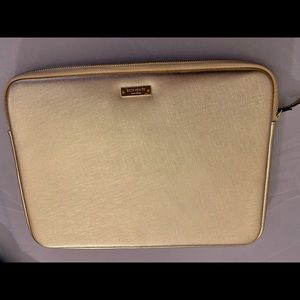 Kate Spade Leather Laptop Sleeve